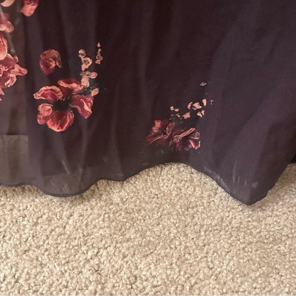 Marchesa Notte Bridesmaids Floral Maxi  Gown - Picture 11 of 11